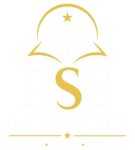 rse academy header logo light gold white header